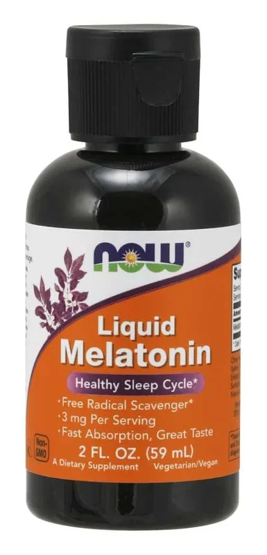 Now Melatonin Liquid 2 Fl Oz