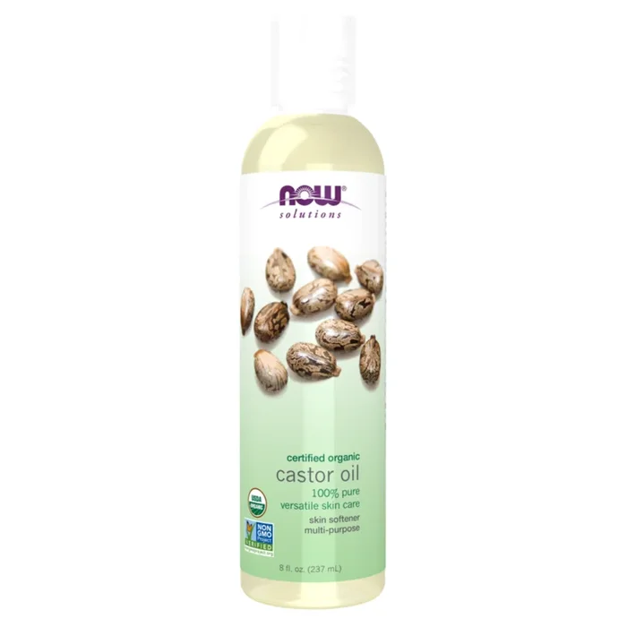NOW Organic Castor Oil (8 oz) #10087202
