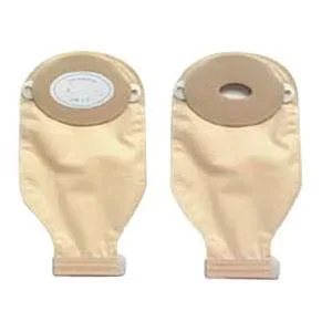 Nu-Flex 1-Piece Adult Drainable Pouch Cut-to-Fit Convex 1-3/4″ x 3-1/4″ Oval