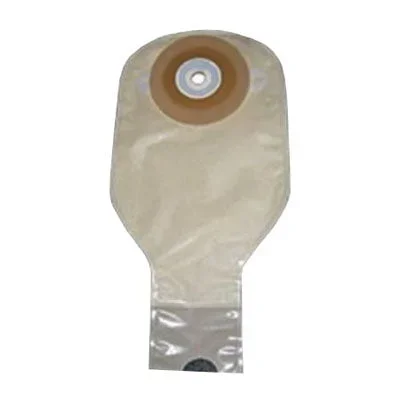 Nu-Flex Convex Drainable Pouch With Barrier 2″ Pre-Cut Opening Roll-Up Closure