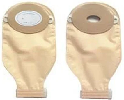 Nu-Hope Laboratories Nu-Flex Ostomy Drainage Pouch Two-Piece System 11 Inch Length 1-3/16 X 2-1/4 Inch Drainable Deep Convex, Trim To Fit – 7554-DC