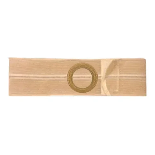 Nu-Hope Nu-Form™ Support Belt, 3-1/4” Center Stoma, 4” Wide, Prolapse Strap, Small (28” to 32” Waist), Beige