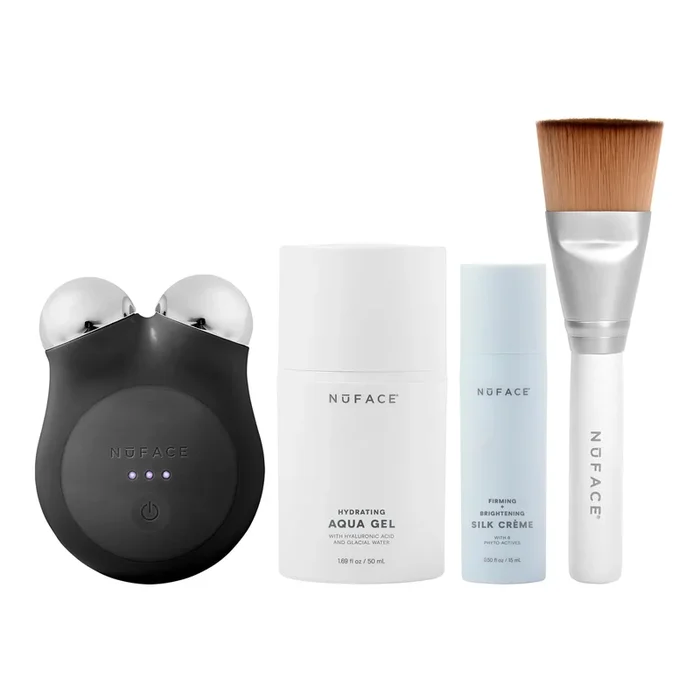 NuFACE MINI+ Starter Kit in Midnight Black