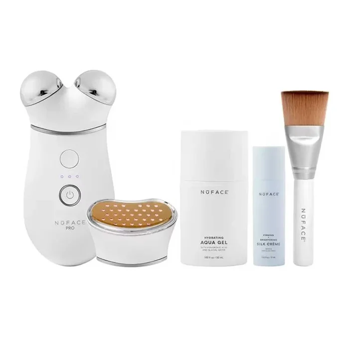 NuFACE TRINITY+ PRO Facial Toning Device with Wrinkle Reducer (TWR) Attachment