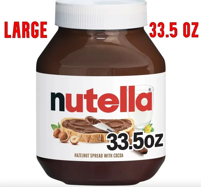 Nutella Ferrero Hazelnut Spread 33.5 ooz