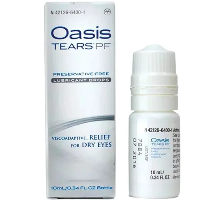 OASIS TEARS PF PRESERVATIVE-FREE LUBRICANT EYE DROPS