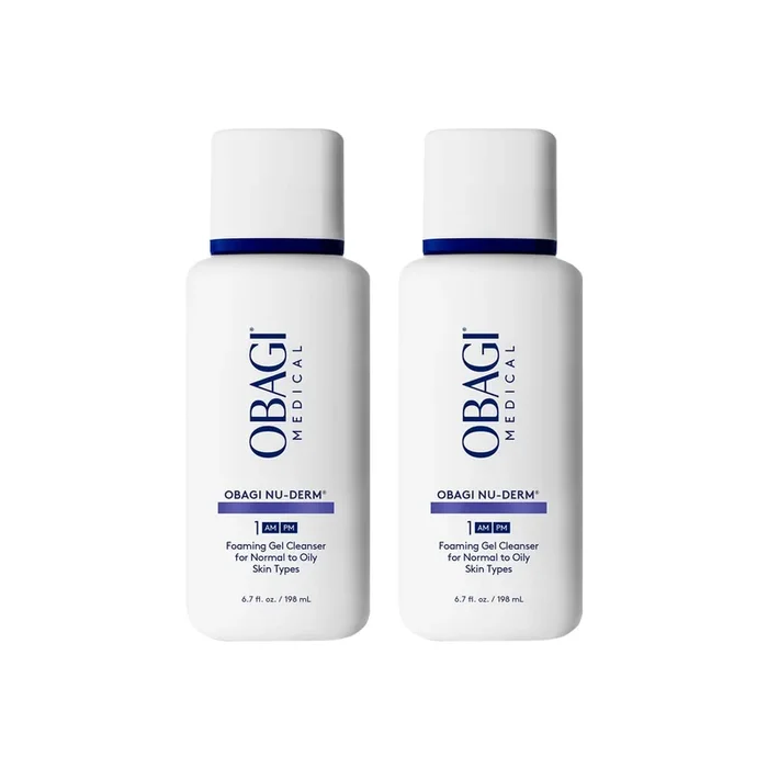 Obagi Nu-Derm Foaming Gel Cleanser 2-Pack ($98 Value)