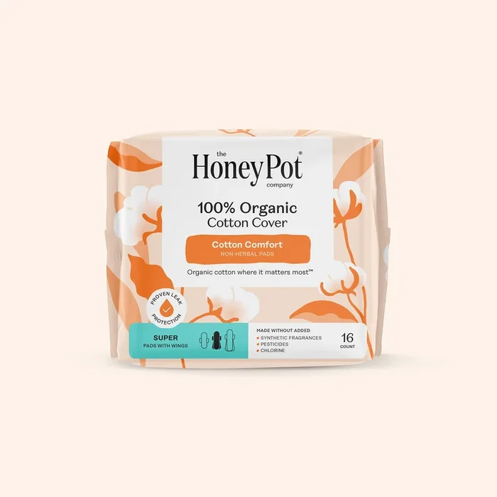 Organic Cotton Comfort Cover Super Pads