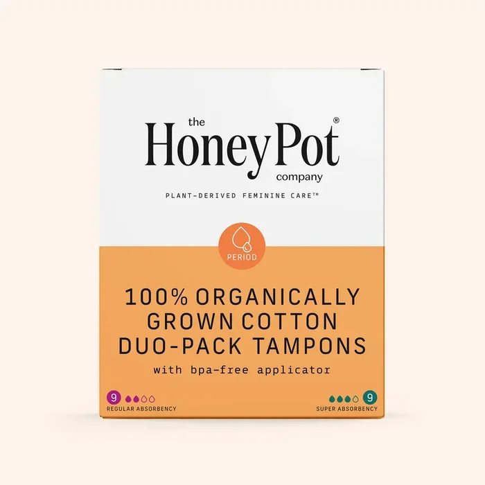 Organic Cotton Core Duo-Pack Tampons
