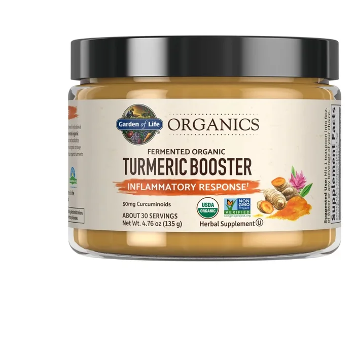 Organics Fermented Organic Turmeric Booster Powder
