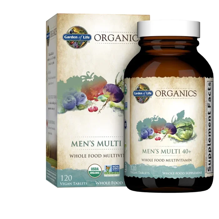 Organics Men’s 40+ Multi Tablets