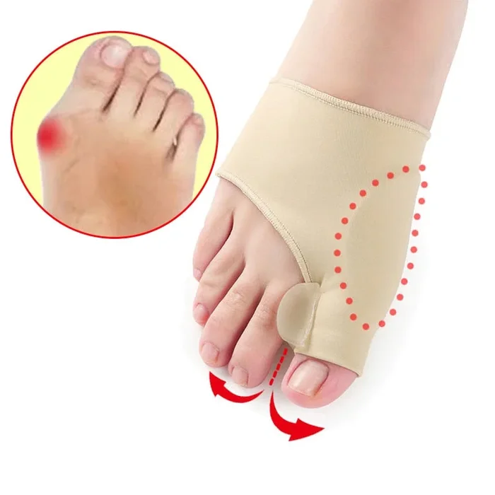 Orthopedic Bunion Sleeve with Toe Separator – 3 PAIRS