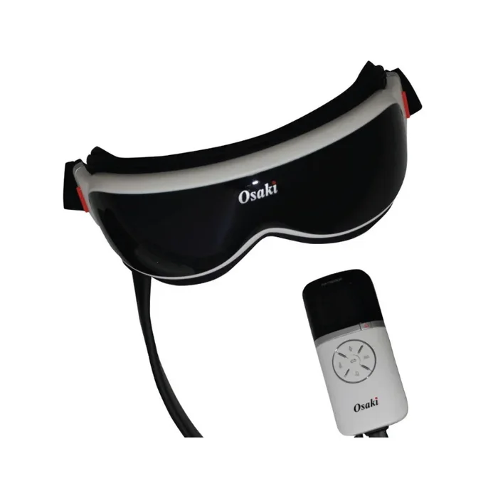 Osaki Portable Eye Massager with Music Headphones – 7 Preset Massage Programs