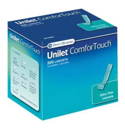 Owen Mumford ComforTouch Safety Lancet Fixed Depth Lancet Needle 28 Gauge – AT0920