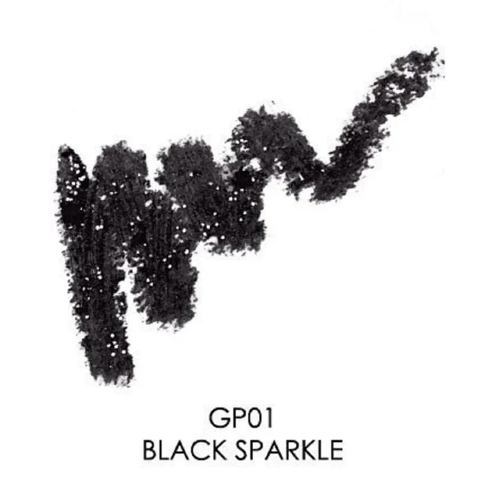 Palladio Precision Glitter Pencil Black