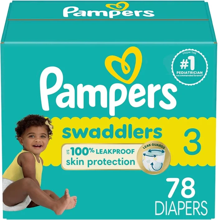 Pampers Swaddlers Diapers – Size 3