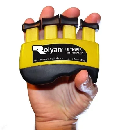 Patterson Medical Supply Rolyan Ultra-grip Finger Exerciser Yellow 1.5 lbs. – 568684