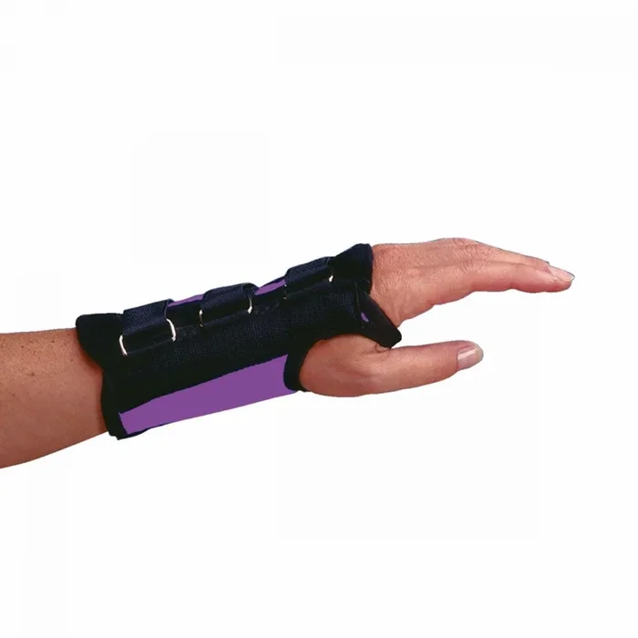 Patterson Medical Supply Wrist Splint Right Hand Purple Large – A6098