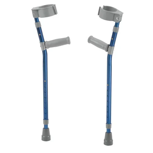 Pediatric Forearm Crutches(PR) Blue 3’2 -4′-5 Height