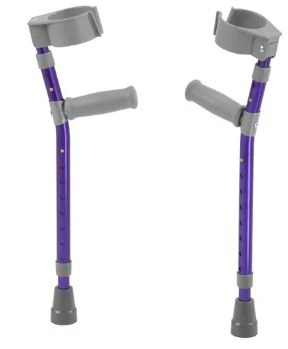 Pediatric Forearm Crutches(pr) Knight Blue 4’4 -5’5 Ht
