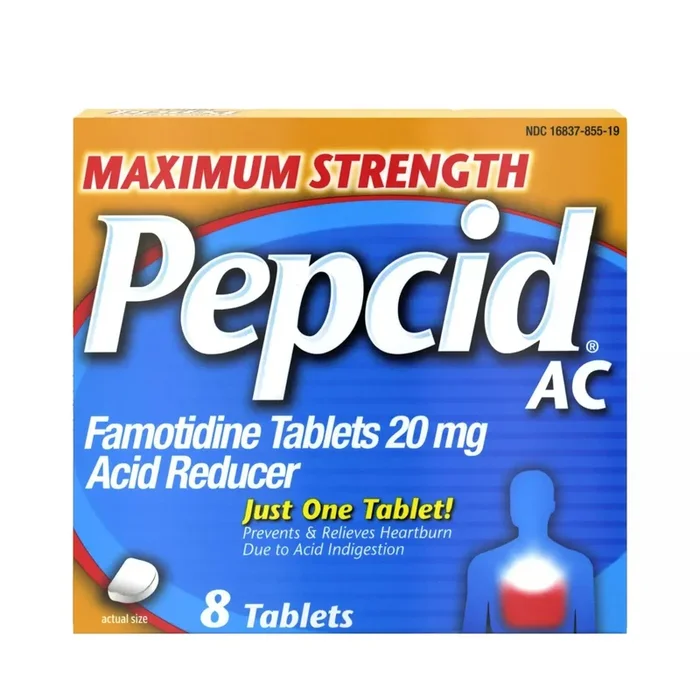Pepcid AC Maximum Strength Tablets, 8 count