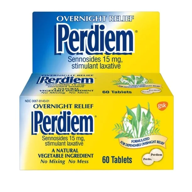Perdiem estimulante laxante 60 tabletas