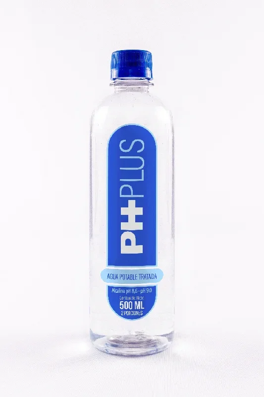 Ph más agua alcalina pH 9.5 500ml
