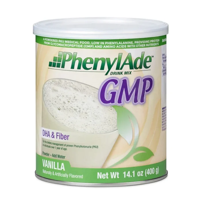 PhenylAde™ GMP Unflavored PKU Oral Supplement, 400 Gram Can