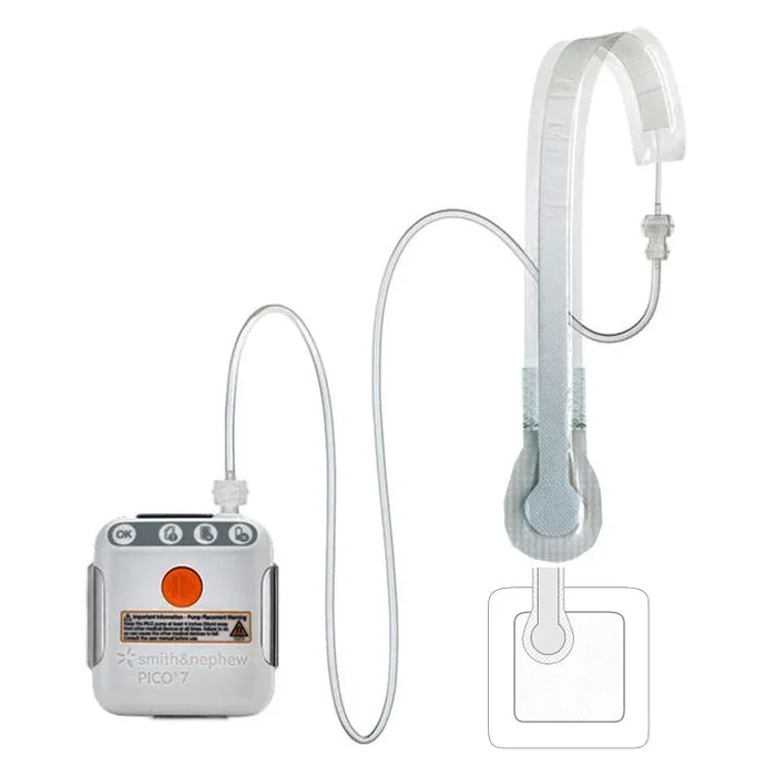 Pico 7 Two Dressing Negative Pressure Wound Therapy System, 6″ x 6″