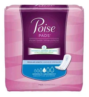 Poise Pads Moderate Absorbency 11″ by Kimberly Clark