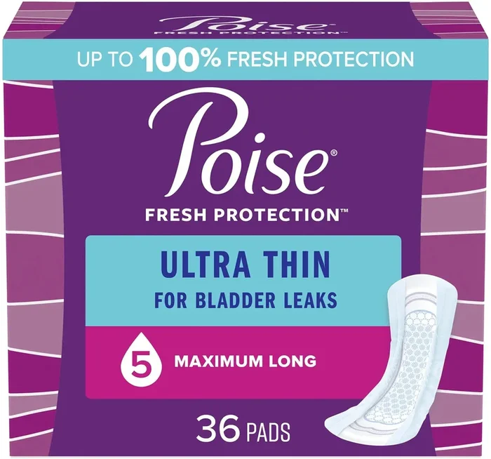 Poise Ultra Thin Maximum Bladder Control Pad