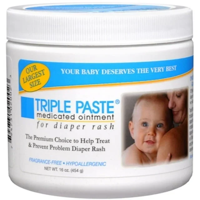 Pomada medicada de pasta triple 16 oz