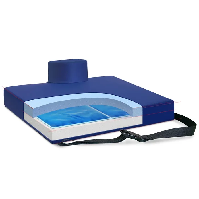Pommel Gel-Foam Wheelchair Cushion