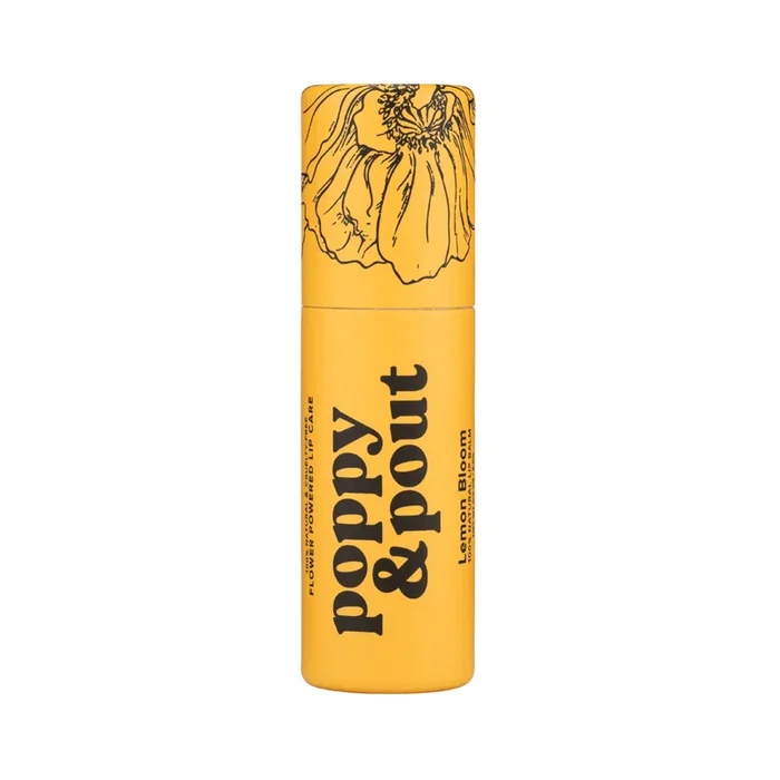 Poppy & Pout Lemon Bloom Lip Balm (0.3 oz) #10088800