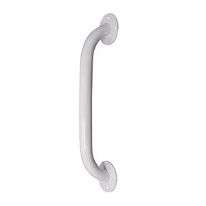 Powder Coated Grab Bar, White