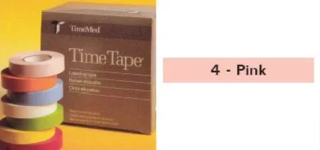 Precision Dynamics Barkley Blank Label Tape Multipurpose Label Without Legend Pink 1 X 500 Inch – T-501-4