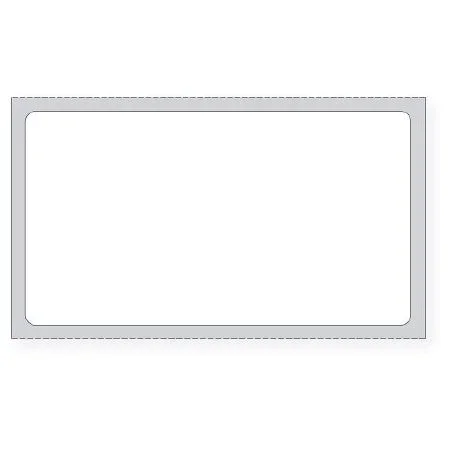 Precision Dynamics Blank Label Printer Label White 2-1/4 Inch – THERMDS18