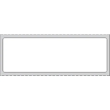Precision Dynamics PDC Blank Label Printer Label White 1 X 3 Inch – THERMD7