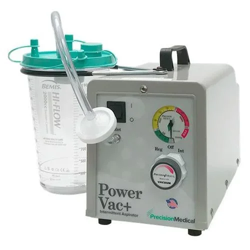 Precision Medical PowerVac+ Cabinet Style Intermittent Aspirator