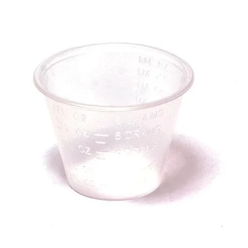 Pro Advantage Medicine Cup, 1 oz, Polypropylene, Metric Measurements Only
