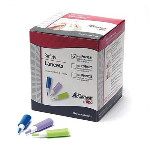Pro Advantage Pressure Activated Safety Lancets
