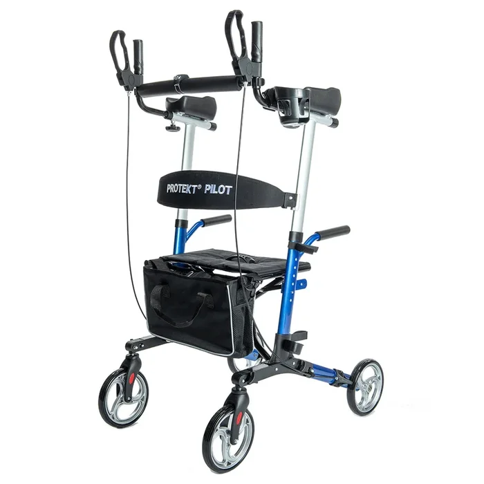 Proactive Medical Products Protekt Pilot Upright Walker Blue