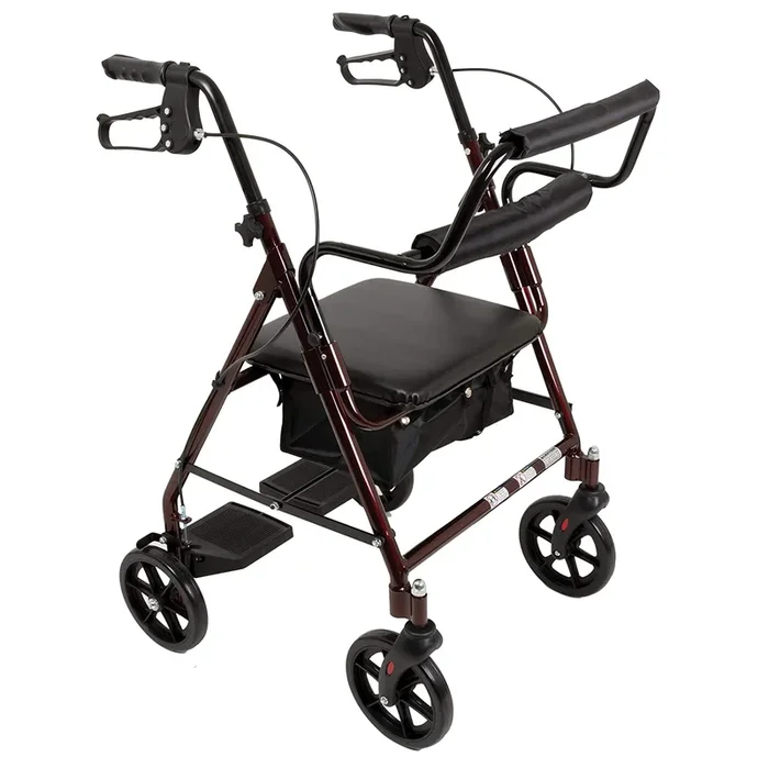 ProBasics Aluminum Rollator Walker with Seat