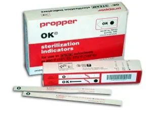 Propper Manufacturing OK Sterilization Chemical Indicator Strip Steam 4 Inch – 26410100