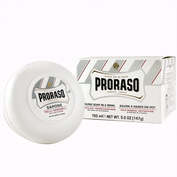 Proraso Sensitive Shave Cream in a Tub (5.2 oz) #30197