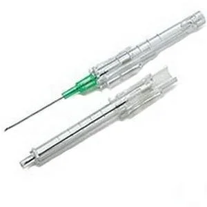 Protectiv Plus Safety I.V. Catheter 18G x 1 1/4″,Green