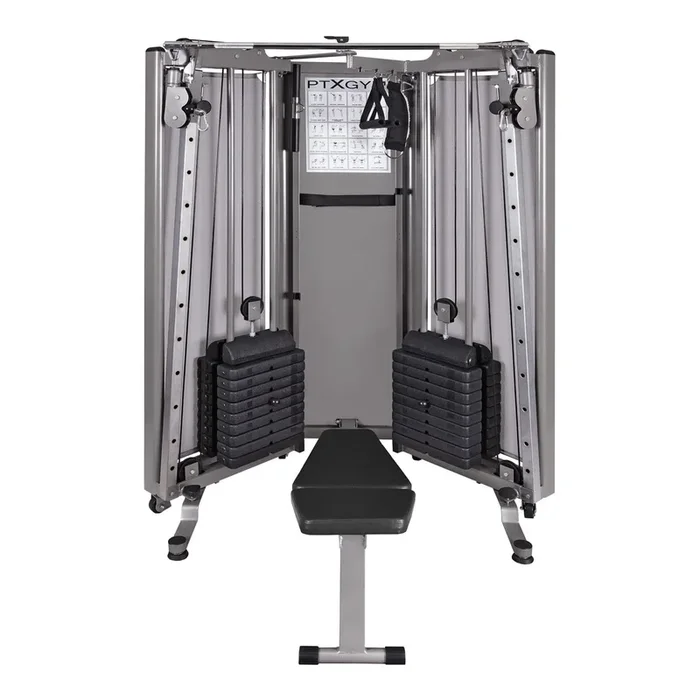 PTXGym Folding Functional Trainer Compact and Portable Home Gym