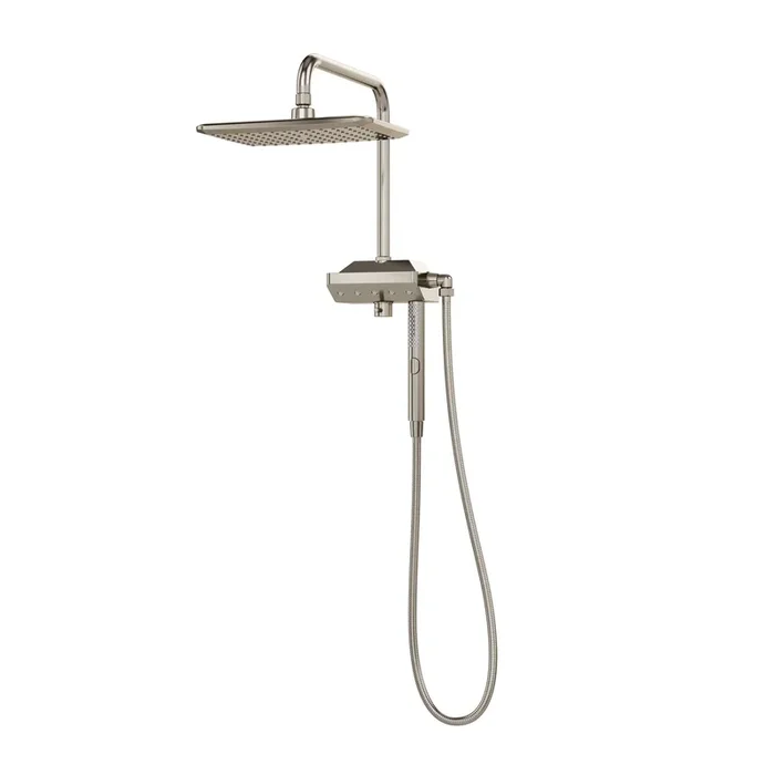 Pulse Showerspas AquaPower Spray System with 11″ Rain Showerhead and Magnet Attached 3-Function Hand Shower