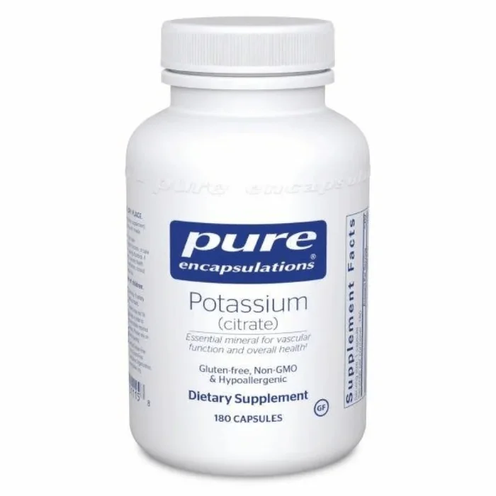 Pure Encapsulations Potassium (citrate) Capsules (180 count) #10086901