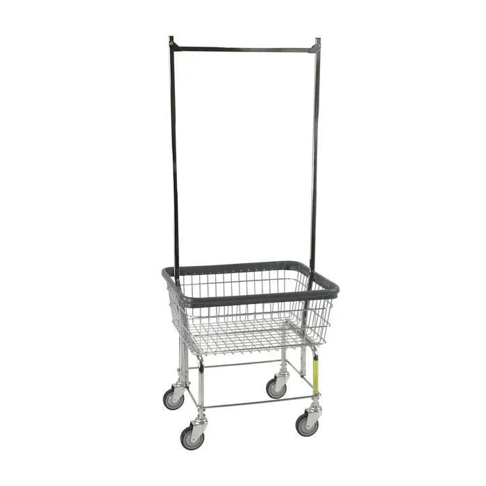 R&B Wire Economy Laundry Cart